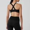 Seamless Ribbed Favorite Bra - Black