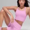 Seamless Ribbed Favorite Bra Tank - Candy Heart Pink