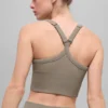 Seamless Ribbed Favorite Bra Tank - Light Cocoa