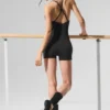 Seamless Ribbed Favorite Onesie - Black