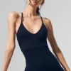 Seamless Ribbed Favorite Onesie - Navy
