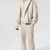 Select Hooded Bomber Jacket - Bone