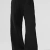 Serenity Wide Leg Sweatpant - Black