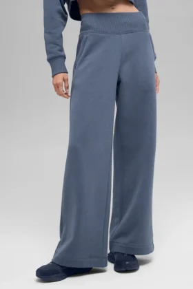 Serenity Wide Leg Sweatpant – Bluestone