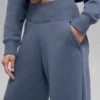 Serenity Wide Leg Sweatpant - Bluestone