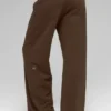 Serenity Wide Leg Sweatpant - Espresso