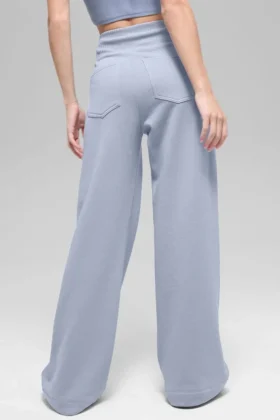 Serenity Wide Leg Sweatpant – Winter Frost