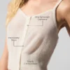 Sheer Cashmere Tank - Ivory