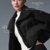 Sherpa Cozy Escape Puffer - Black/Black