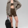 Sherpa Downtown Jacket - Light Cocoa
