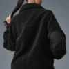 Sherpa Edge Shacket - Black