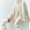 Sherpa Fireside Bomber - Ivory