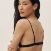 Silk Blend Radiance Bra - Black