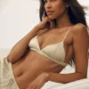 Silk Blend Radiance Bra - Sandy Beige