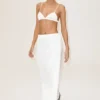 Silk Blend Radiance Bra - White