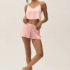 Silk Blend Radiance Short - Sundrenched Pink