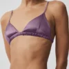Silk Luminous Bra - Plum Kiss
