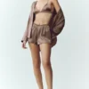 Silk Luminous Short - Alpine Cocoa