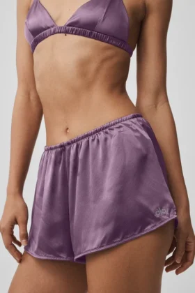 Silk Luminous Short – Plum Kiss