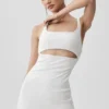 Slice Tennis Dress - White