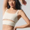 Slit Bra - Ivory
