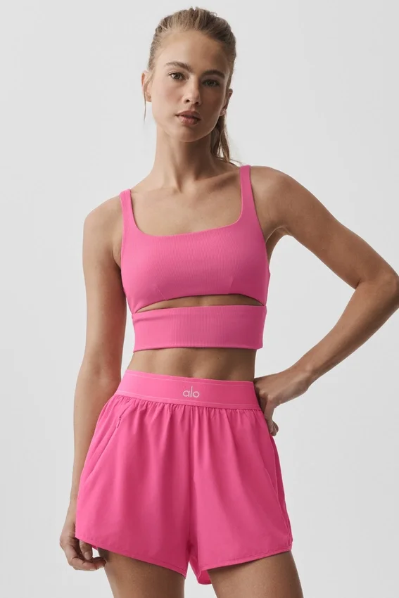 Slit Bra - Paradise Pink