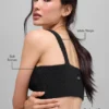 Snuggle up Sweater Bra - Black