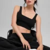 Snuggle up Sweater Bra - Black