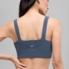 Snuggle up Sweater Bra - Bluestone