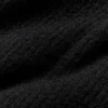 Snuggle up Sweater High-Waist Wide Leg Pant - Black