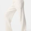 Snuggle up Sweater High-Waist Wide Leg Pant - Ivory