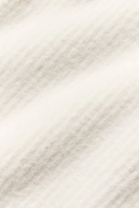 Snuggle up Sweater High-Waist Wide Leg Pant - Ivory