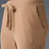 Snuggle up Sweater High-Waist Wide Leg Pant - Toasted Almond