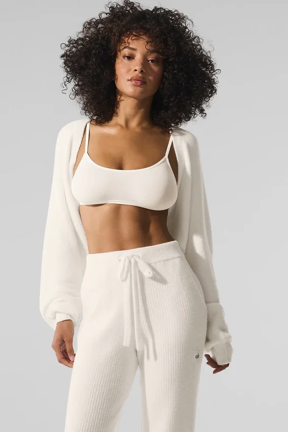 Snuggle up Sweater Shawl - Ivory