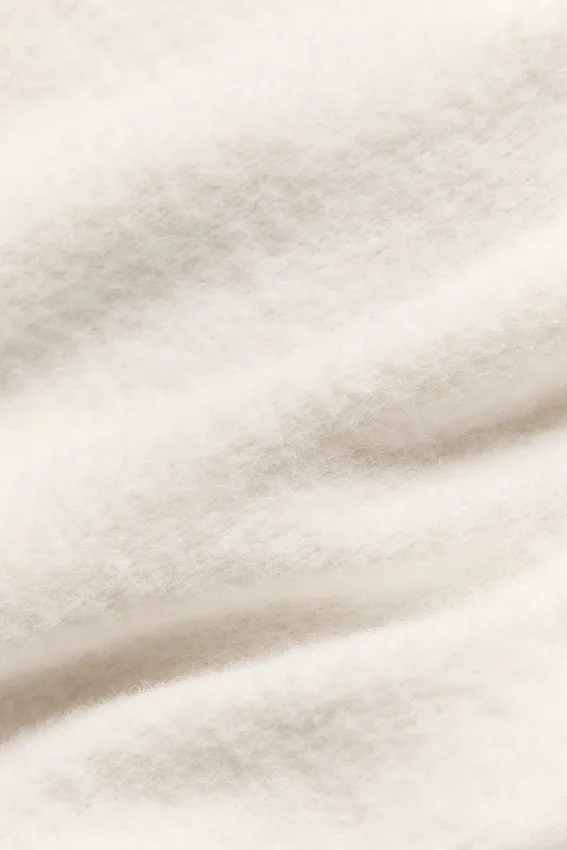Snuggle up Sweater Short Sleeve - Ivory