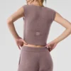 Snuggle up Sweater Short Sleeve - Mushroom
