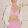 Splendor Bra - Candy Heart Pink/White