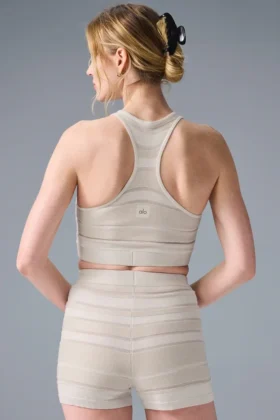 Sport Play Knit Bra – Ivory/Alabaster