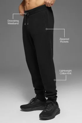 Sports Club Jogger – Black