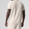 Sports Club Sweater Knit Polo - Ivory