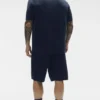 Sports Club Sweater Knit Polo - Navy