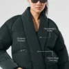 Stargazing Puffer - Charcoal Green