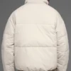 Stretch Woven Street Puffer - Bone