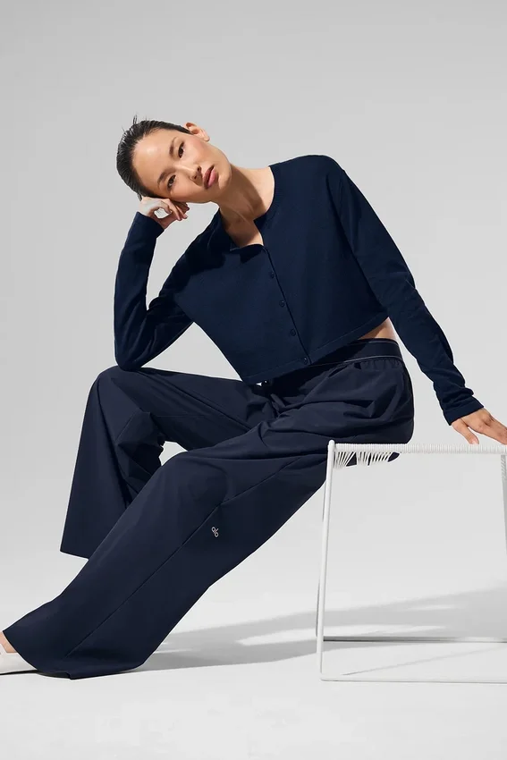 Suit up Trouser (Long) - Navy