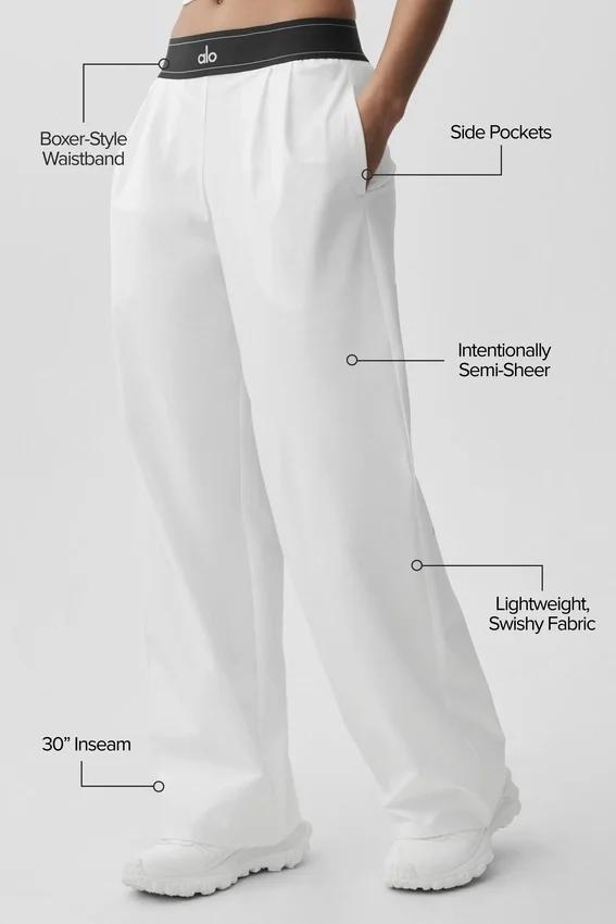 Suit up Trouser (Regular) - White/Black