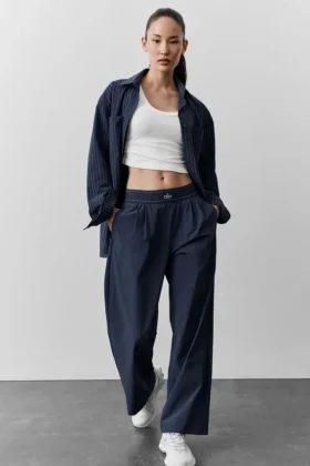 Suit up Trouser (Short) - Navy