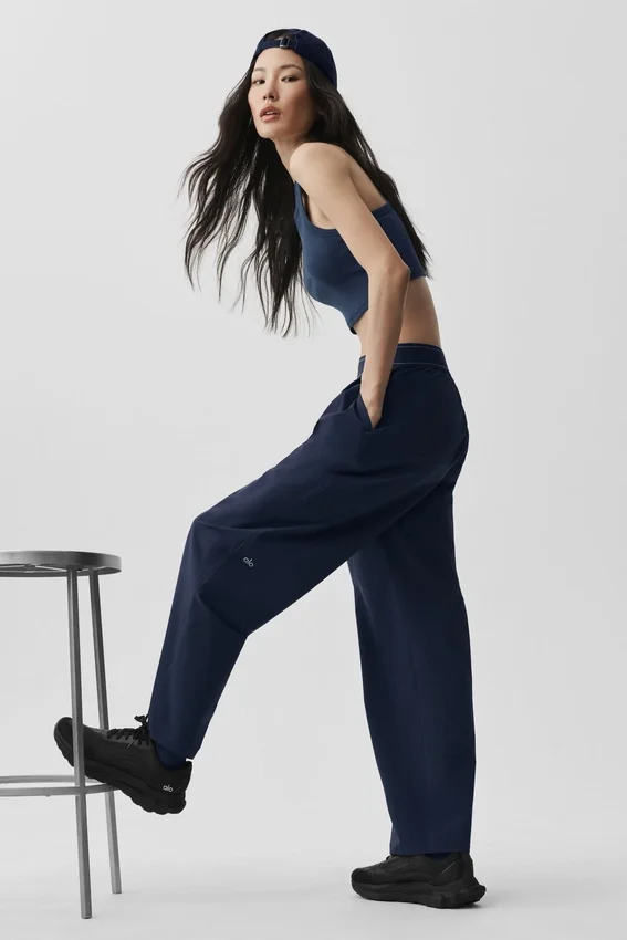 Suit up Trouser (Short) - Navy