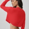Supernatural Sweater Cardigan - Bright Red