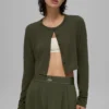 Supernatural Sweater Cardigan - Green Olive