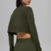 Supernatural Sweater Cardigan - Green Olive
